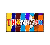 Thank You Novelty Chocolate Bar Wrapper Lovely Gift for Sir Teacher Mom Dad #162 (without chocolate)