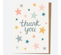 Thank You Open Out Cards - Star Burst - Pack of 10. Thank You Cards Multipack, Pack of Thank You Cards, Kids Stationery Sets, Kids Thank You Cards (27 0025)