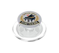 Thank You Piano Teacher Design PopSockets PopGrip for MagSafe
