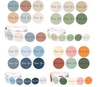 Thank You Sticker,2000pcs 1 Inch Color Thank You for Supporting My Small Business Stickers,for Supporting My Business Supplies Packing,Envelopes,Gift Wraps and Crafts