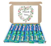 Thank You Sweet Treat Box - A Delicious Way to Show Your Appreciation | Bazooka Apple Flavored Chewy Candy Box - 24 Pack of Sour Chew Sticks - Individually Wrapped Soft & Tangy Sweets