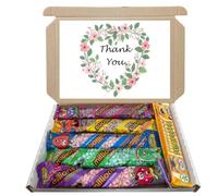 Thank You Sweet Treat Box - A Delicious Way to Show Your Appreciation | Ultimate Millions & Tropical Fizz Chew Bar Sweet Box Inclued Millions sweets