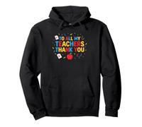 Thank You Teacher Appreciation School Staff Educator Mentor Pullover Hoodie