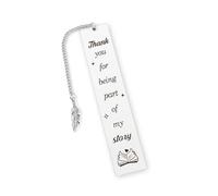 Thank You Teacher Bookmarks Gifts for Women Men,Appreciation Gift for Teacher End of The Year Leaving Term Retirement Graduation Thanksgiving Birthday Christmas