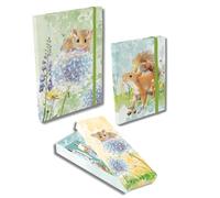 Thank You Teacher Gift Bundle - The Wildlife Notebook Set with Matching Pen Gift Set - Teacher Appreciation Gift, End of Term Present
