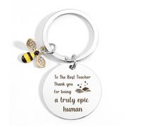 Thank You Teacher Gifts for Women Keyring Gifts for Teachers Gift Teacher Gifts for Men Gift for Teacher End of the Year Teacher Leaving Gifts Male Teacher Teacher Christmas Gifts Stocking Fillers