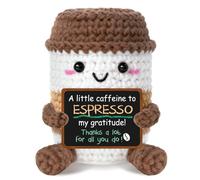 Thank You Teacher Gifts - Handmade Coffee Cup Desk Decor, Appreciation Gift for Coworker, Teacher, Staff, Employee, Nurse, Volunteer, Mentor, Parents.