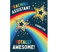 Thank You Teaching Assistant Card. Shooting Stars 12.5 x 17 cm