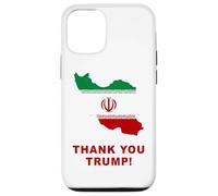 Thank You Trump - Support Free Iran Flag Color Graphic Case for iPhone 12/12 Pro