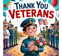 Thank You Veterans Day Book For Kids: A Patriotic Story for Kids About Honoring Our Heroes