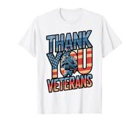 Thank You Veterans USA Flag T-Shirt