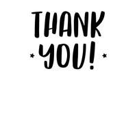 Thank You! Women's T-Shirt - White - XXL - White