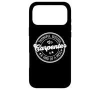 Thankful Blessed And Kind Of A Mess Carpenter Thanksgiving Case for iPhone 17 Pro Max