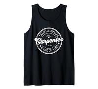 Thankful Blessed and Kind of A Mess Carpenter Thanksgiving Tank Top