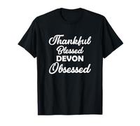 Thankful Blessed Devon Obsessed Shirt for Thanksgiving T-Shirt