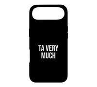 Thankful British Politeness Ta Very Much Case for iPhone Air