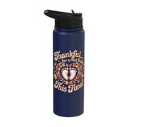 Thankful for A Real Baby This Time Stainless Steel Insulated Water Bottle