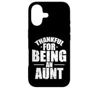 Thankful for being an Aunt Quote Case for iPhone 17