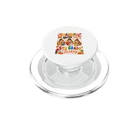 Thankful For My 5th Grade Turkey Thanksgiving Students Kids PopSockets PopGrip for MagSafe