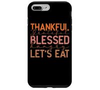 Thankful Grateful Blessed Hangry Let's Eat Design Case for iPhone 7 Plus/8 Plus