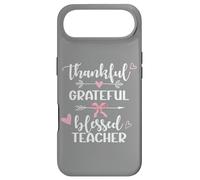 Thankful Grateful Blessed Teacher Arrow & Hearts Design Gift Case for iPhone Air
