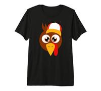 Thankful Grateful Blessed Thanksgiving Turkey Baseball Hat Premium T-Shirt
