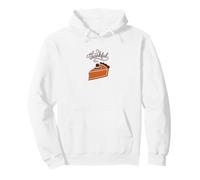 Thankful Pumpkin Pie Pilgrim Hat Cozy Autumn Vibes Graphic Pullover Hoodie