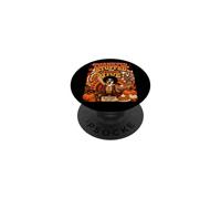 Thankful Stuffed Stayin Jive 70s Thanksgiving Turkey PopSockets Adhesive PopGrip