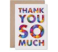 Thankful Thank You Card, Bursting with Gratitude