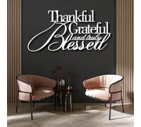 Thankful Wall Art Decor, Modern Sculpture for Home and Stairs Nature