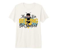 Thanks for Bee-ing So Sweet Bee Spring Bees Mom Woman Girls Premium T-Shirt