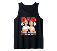 Thanks for Dad Always Saying Yes Father's Day Daughter Tank Top