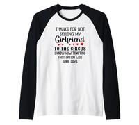 Thanks for Not Selling My Girlfriend to The Circus Valentine Raglan Baseball Tee