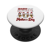 Thanks For Not Swallowing Mother's Day Harp Instrument PopSockets Adhesive PopGrip