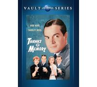 Thanks for the Memory DVD (1938) - Bob Hope, Shirley Ross, George Archainbaud