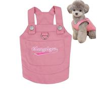 Thanks to jacket for stylish dogs, denim clothing, lightweight coat, breathable vest with integrated belt skin, fashion jacket for daily walking in the city or dog trip during spring day