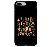 Thanksgiving ABC Alphabet Turkey Day Fall Leaves Teacher Case for iPhone 7 Plus/8 Plus