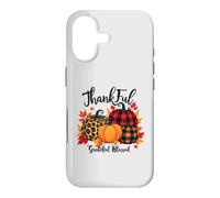 Thanksgiving Autumn Fall Pumpkin Thankful Grateful Blessed Case for iPhone 17
