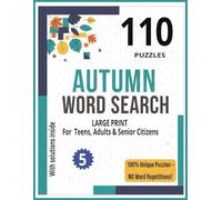 Thanksgiving & Autumn Word Search Book: Large Print Fall & Thanksgiving Puzzles • Harvest Foods, Family Traditions, Parade Terms & Cozy Seasonal ... (Big Autumn Word Search for Adults Series)