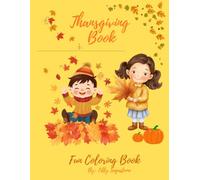 Thanksgiving Book: A Fun coloring book