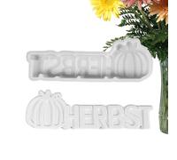 Thanksgiving Candle Molds - Handmade Fall Pumpkin Hedgehog Shapes, Easy Release Craft Molds, Multi Use Soap Clay Plaster Wax Cement Candle Making Tools Durable Design | DIY Home Craft Studio Workshop