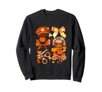 Thanksgiving Collection Police Tools Bow Tie Pumpkins Coffee Sweatshirt