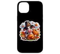 Thanksgiving Cow Fall Autumn Cottagecore Rancher Farmer Farm Case for iPhone 14 Plus