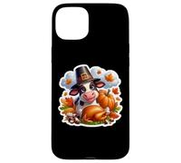 Thanksgiving Cow Fall Autumn Cottagecore Rancher Farmer Farm Case for iPhone 15 Plus