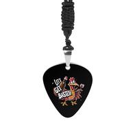 Thanksgiving Day Let's Get Basted Fashion Guitar Picks Necklace Music Jewellery Personalized Pendant