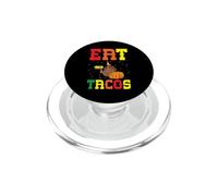 Thanksgiving Day Turkey Eat Tacos Mexican Pilgrim Funny PopSockets PopGrip for MagSafe