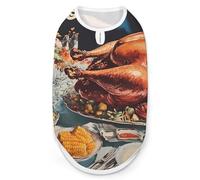 Thanksgiving Day Turkeys Feasts Cute Dog Clothes Costume Cat Pajamas Puppy Gift Pet Sweater Coat Jacket