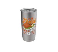 Thanksgiving Dinner Top Feast Mode On Stainless Steel Insulated Tumbler