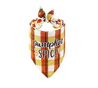 Thanksgiving Dog Bandana Fall Pet Scarf Adjustable Pumpkin Turkey Maple Leaf Triangle Bib Thanksgiving Clothing Clothing Accessories For Small And Medium Dogs And Cats 72300