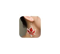 Thanksgiving Earrings for Women Turkey Earrings Maple Leaf Earrings Pumpkin Earrings Fall Earrings Thanksgiving Holiday Jewelry, Acrylic, No Gemstone